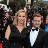 Archive - Laurence Ferrari et Renaud Capuçon lors du 66 eme Festival du film de Cannes le 18 mai 2013.