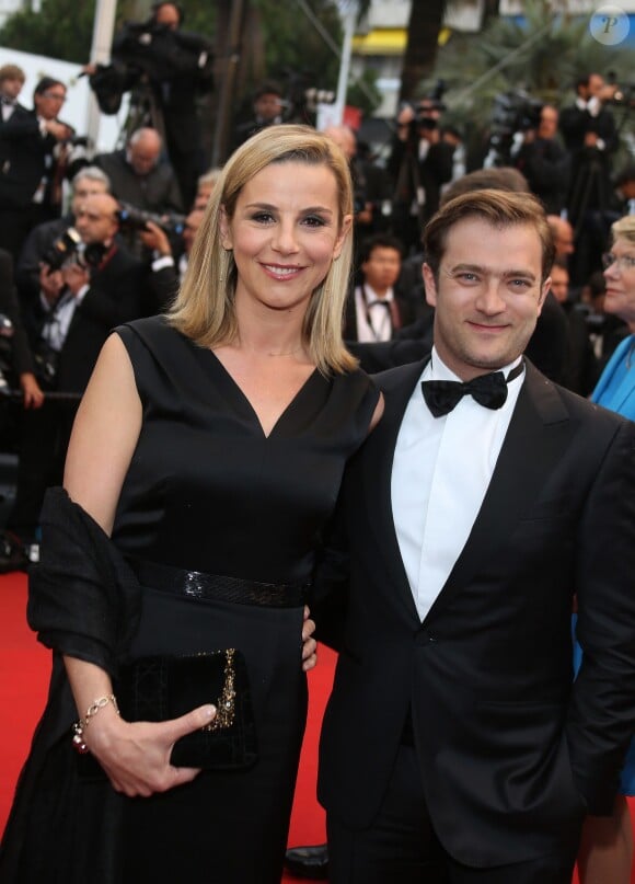 Archive - Laurence Ferrari et Renaud Capuçon lors du 66 eme Festival du film de Cannes le 18 mai 2013.