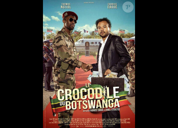 Affiche du film Le Crocodile de Botswanga