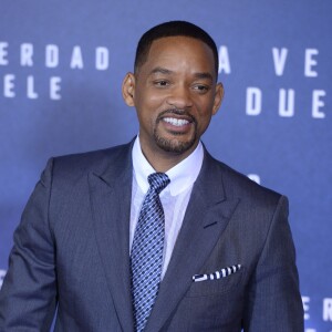 Will Smith à la première du film "Seul contre tous" à Madrid. Le 27 janvier 2016