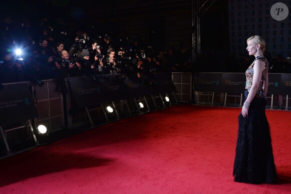 Cate Blanchett  - La 69e cérémonie des British Academy Film Awards (BAFTA) à Londres, le 14 février 2016