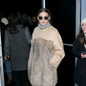 Olivia Palermo au défilé de mode Diane von Furstenberg lors de la Fashion Week de New York, le 14 février 2016