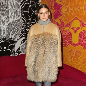 Olivia Palermo au défilé de mode Diane von Furstenberg lors de la Fashion Week de New York, le 14 février 2016