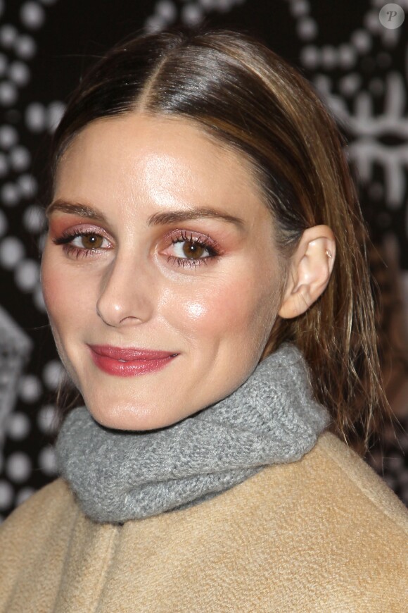 Olivia Palermo au défilé de mode Diane von Furstenberg lors de la Fashion Week de New York, le 14 février 2016