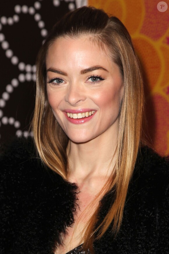 Jaime King au défilé de mode Diane von Furstenberg lors de la Fashion Week de New York, le 14 février 2016