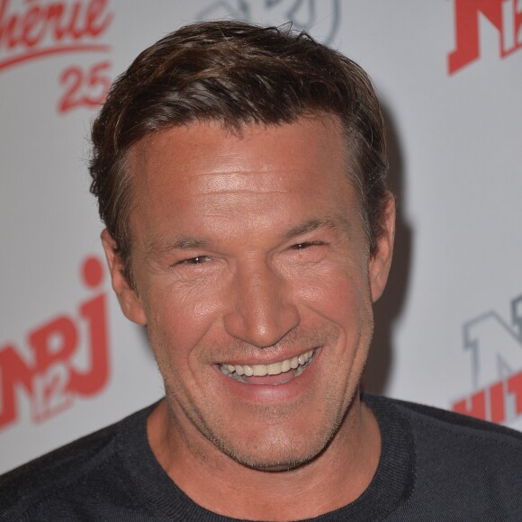 Benjamin Castaldi - Conférence de presse de la grille de rentrée 2015/2016 des chaînes NRJ12, NRJ Hits et Chérie 25 à la Cour du Marais à Paris, le 27 août 2015.