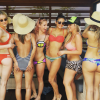 Nina Dobrev en vacances à Hawaï avec ses copines Jessica Szohr et Jessica Stam. Photo publiée sur Instagram à la fin du mois de janvier 2016.