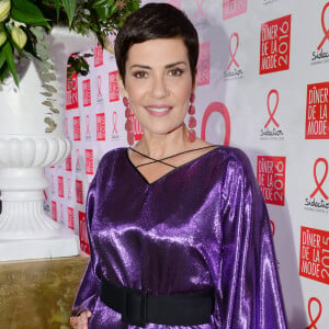 Cristina Cordula - Dîner de la mode 2016 pour le Sidaction au pavillon d'Armenonville à Paris, le 28 janvier 2016. © Rachid Bellak/Bestimage