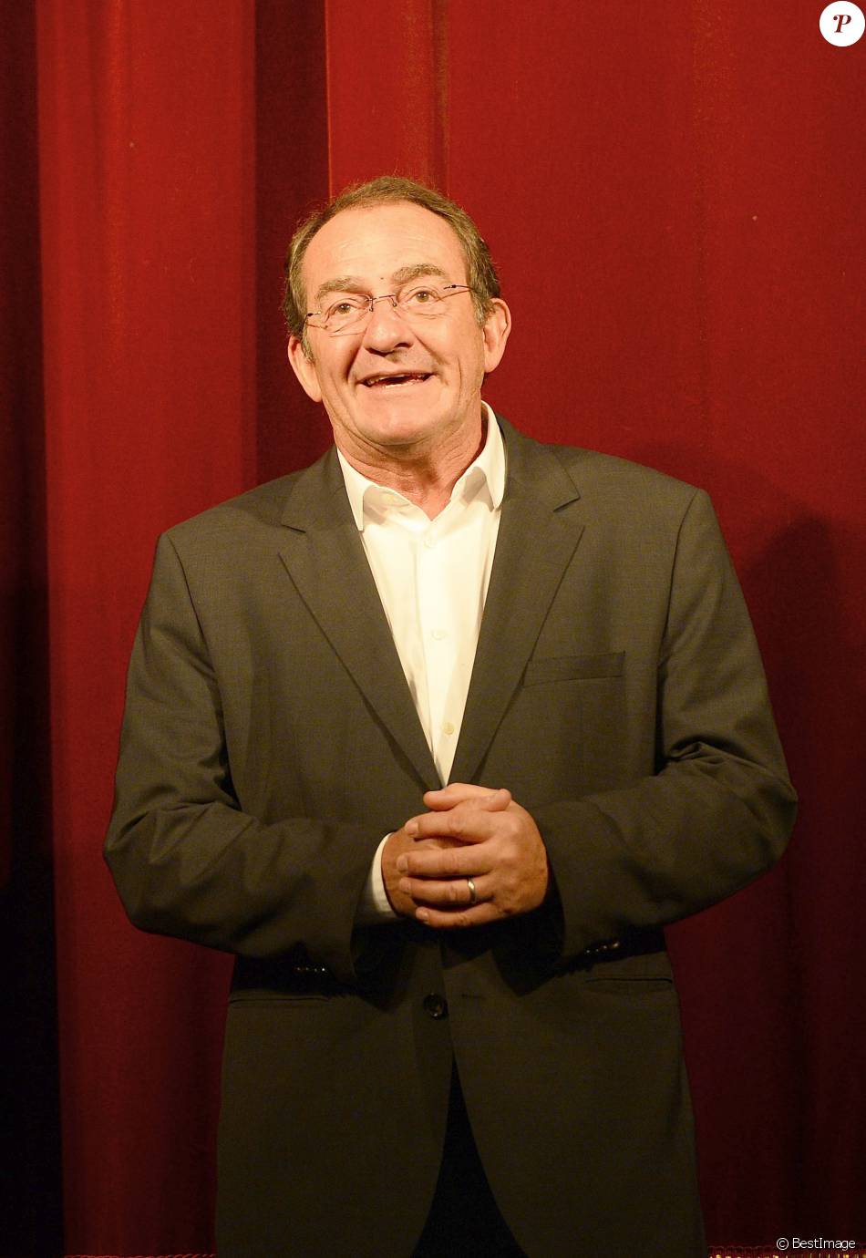 Jean-Pierre Pernaut lors du filage de la pièce Piège à ...