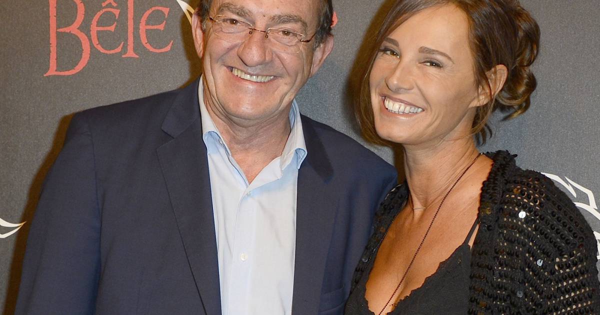 Jean-Pierre Pernaut et sa femme Nathalie Marquay - People a la generale de la comedie musicale ...