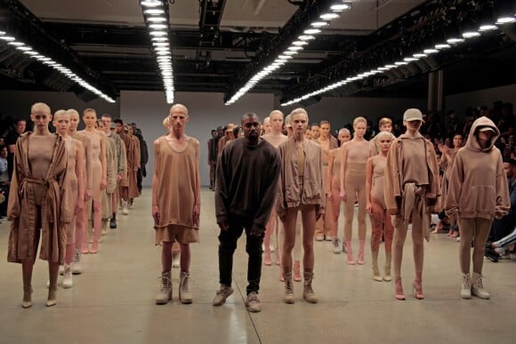 Kanye West - YEEZY Season 2 à New York. Septembre 2015.
