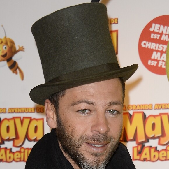 Christophe Maé Avant-première du film " Maya l'abeille " à l'UGC Ciné Cité Bercy à Paris