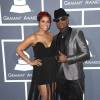 Ne-Yo, Monyetta Shaw - 55eme ceremonie des Grammy Awards a Los Angeles le 10 Fevrier 2013.