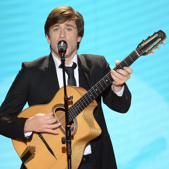 Thomas Dutronc - Enregistrement de l'émission "Vivement Dimanche" à Paris le 10 Novembre 2015. © Coadic Guirec / Bestimage