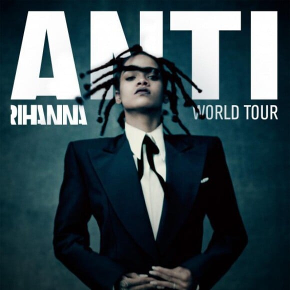 "Anti World Tour", affiche de la tournée 2016 de Rihanna.