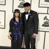 LL Cool J et sa femme Simone Smith à La 58ème soirée annuelle des Grammy Awards au Staples Center à Los Angeles, le 15 février 2016.