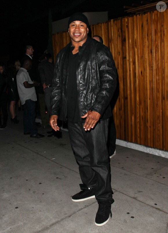LL Cool J - Arrivée des people au restaurant "The Nice Guy" à West Hollywood, le 20 mars 2015.