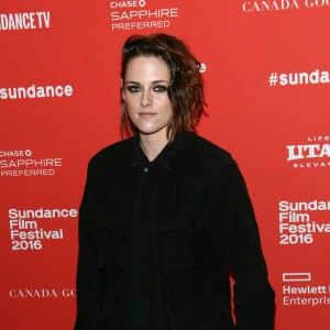 Kristen Stewart au festival de Sundance. Le 24 janvier 2016.