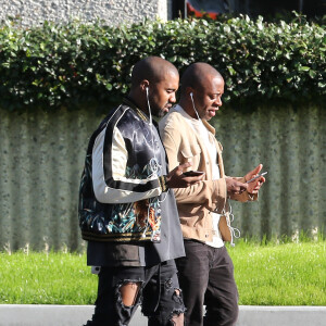 Kanye West à Los Angeles, le 22 février 2016.