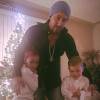 Jeremy Bieber et ses enfants, sur Twitter. Décembre 2014