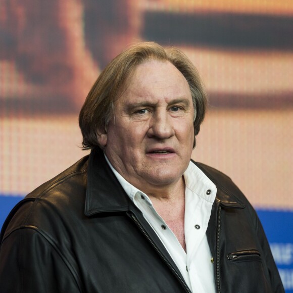 Gérard Depardieu - Conférence de presse du film "Saint Amour" lors du 66e Festival International du Film de Berlin, la Berlinale, à Berlin le 19 février 2016.
