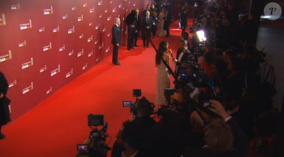 Michael Douglas pose aux César 2016.