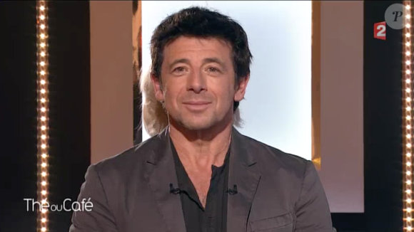Le chanteur Patrick Bruel fait une confession coquine dans "Thé ou Café", sur France 2, le 27 février 2016.