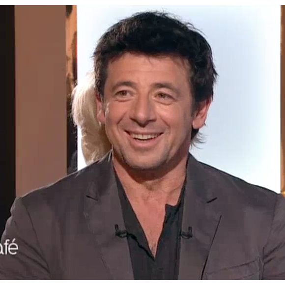 Patrick Bruel fait une confession coquine à Catherine Ceylac dans "Thé ou Café", sur France 2, le 27 février 2016.