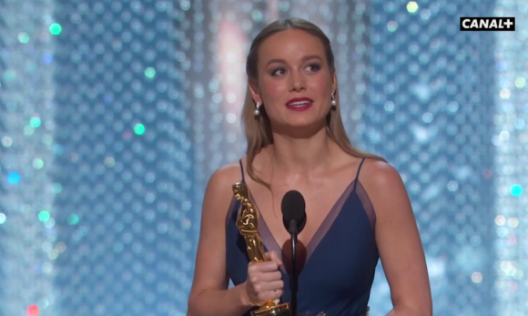 Brie Larson, meilleure actrice pour Room - Cérémonie des Oscars 28 février 2016