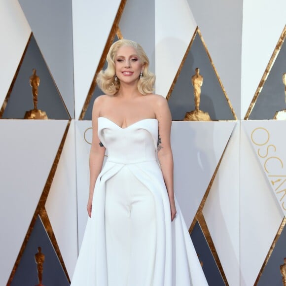 Lady Gaga lors de la 88ème cérémonie des Oscars au Dolby Theatre à Hollywood. Le 28 février 2016