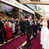 Taylor Kinney et sa compagne Lady Gaga à la 88ème cérémonie des Oscars au Dolby Theatre à Hollywood. Le 28 février 2016