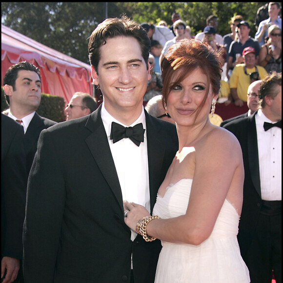 Debra Messing et Daniel - Emmy Awards, le 27 août 2006