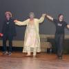 Elie Chouraqui, Pascal Obispo, Daniel Levi, Anne Warin - Générale du spectacle Les Dix Commandements, à Paris, le 12 octobre 2000