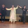  Elie Chouraqui, Pascal Obispo, Daniel Levi, Anne Warin - Générale du spectacle Les Dix Commandements, à Paris, le 12 octobre 2000 
  