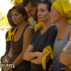 Lolo et l'équipe jaune dans "Koh-Lanta 2016" sur TF1. Emission du 19 février 2016.