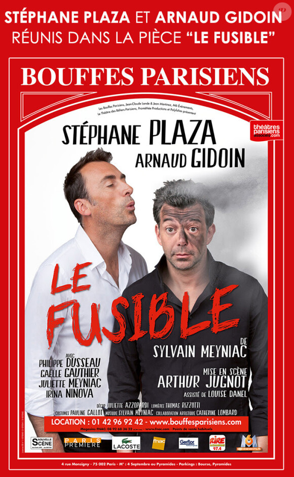 Le Fusible, actuellement au théâtre des Bouffes Parisiens.