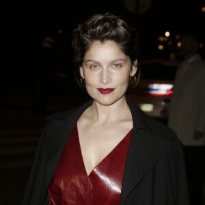 Laetitia Casta au Grand Palais lors du défilé Nina Ricci. Paris le 5 mars 2016.