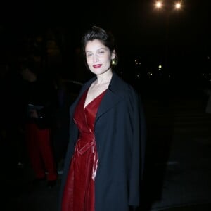 Laetitia Casta arrive au Grand Palais pour assister au défilé Nina Ricci. Paris le 5 mars 2016. © CVS / Veeren / Bestimage