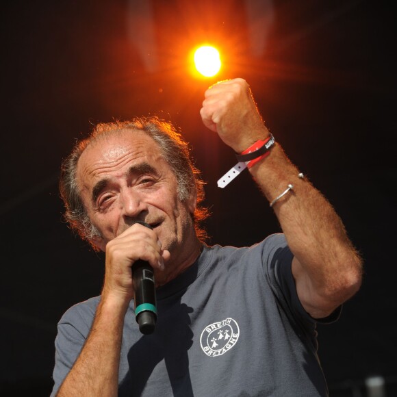 Richard Bohringer à La Courneuve le 16 septembre 2012.