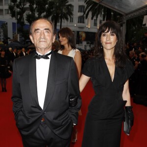 Richard Bohringer et sa fille Romane à Cannes le 27 mai 2012.