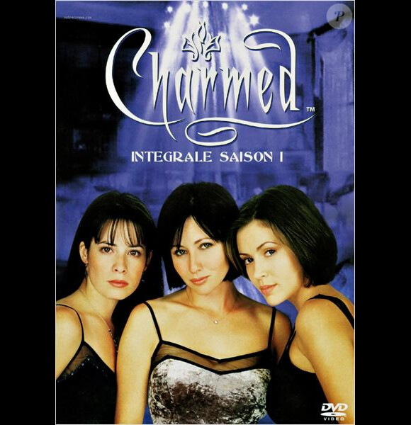 Affiche promo du coffret DVD de la saison 1 de Charmed