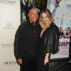 Russell Simmons et sa compagne Lucy McIntosh à la première de 'The Perfect Match' au théâtre Arclight à Hollywood, le 7 mars 2016 © Byron Purvis/Bestimage