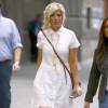 Tori Spelling dans les rues de New York le 10 mars 2016