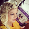 Tori Spelling en promotion pour son nouveau livre de cuisine. Photo publiée sur Instagram, le 11 mars 2016.