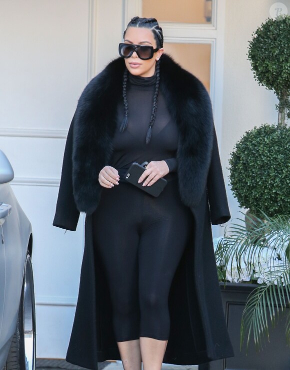 Kim Kardashian, le 19/02/2016 - Beverly Hills