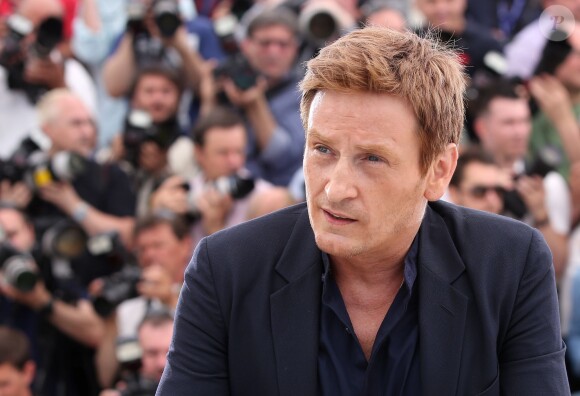 Benoît Magimel - Photocall du film "La tête haute" (hors compétition) lors du 68e festival de Cannes le 13 mai 2015.
