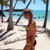 Taylor Swift en bikini sous les tropiques avec son chéri Calvin Harris. Photo publiée sur Instagram, le 15 mars 2016.