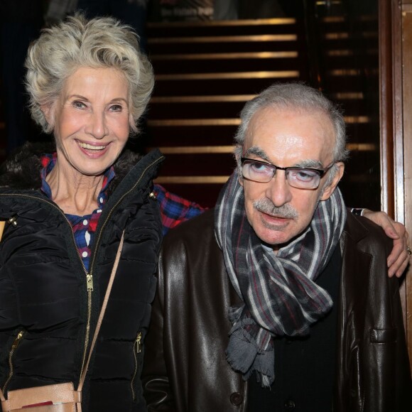 Danièle Gilbert et son mari Patrick Scemama (Semama) - People à la 35ème Nuit des Publivores au Grand Rex à Paris, le 17 septembre 2015.