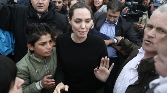 Angelina Jolie, critiquée, véritable bouclier humain