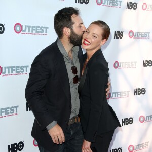 Katherine Heigl et son mari Josh Kelley à la première de « Jenny's wedding » à West Hollywood, le 10 juillet 2015